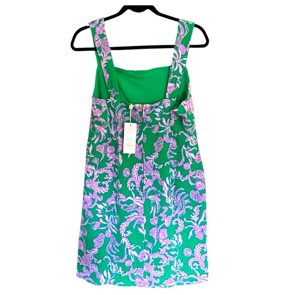 NWT Lilly Pulitzer Size 12 Dresses | Lilly Pulitzer Montrey Stretch Shift Dress - Picture 5 of 6